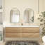 Ensemble de meuble-lavabo double 71 po Emit-1681667635