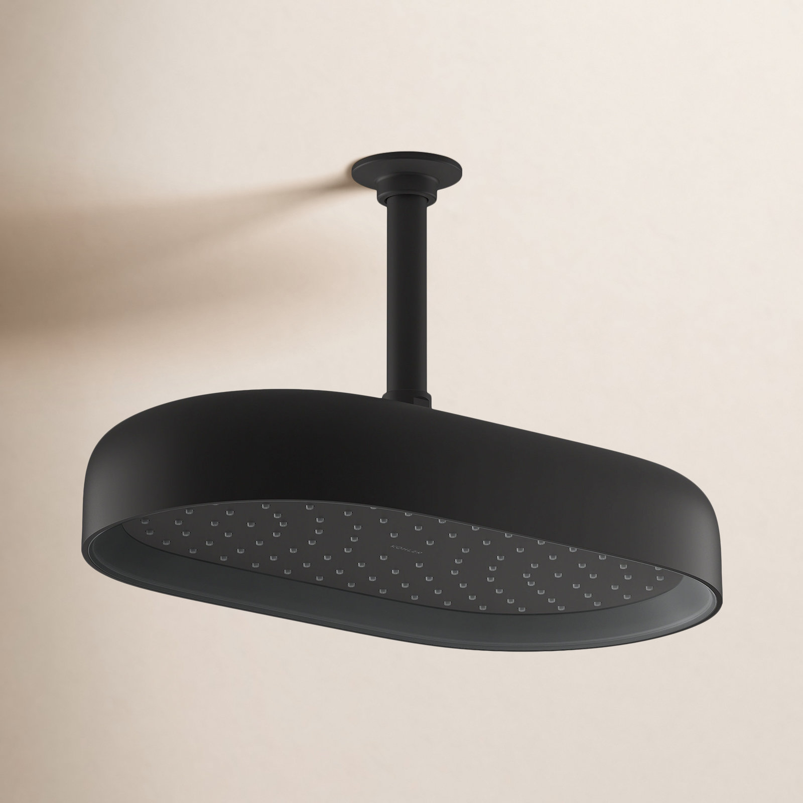 Statement 14" 2.5 GPM Oblong Rainhead, Matte Black