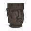Tabouret de table d'extérieur à piédestal avec statue de Moai