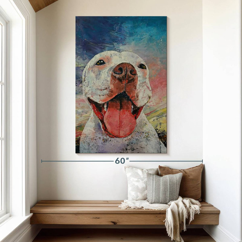 Brampt Pitbull, 51" H x 34" W