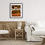 «Halloween Jack-o-Lanterns on Plaid», reproduction d'art sous verre, conception de Kim Allen-633420091-633420092