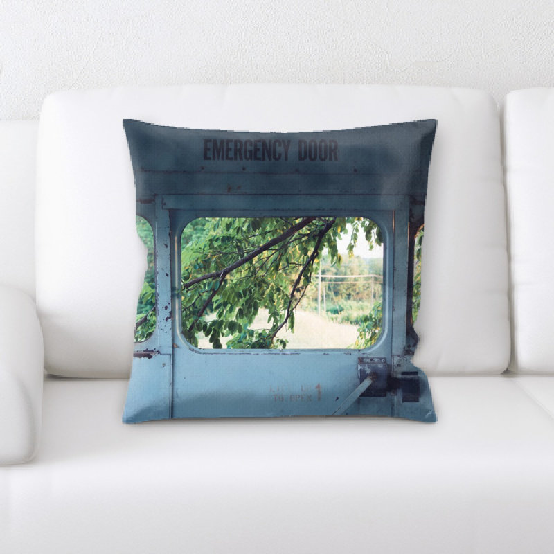 Microsuede Reversible Throw Pillow