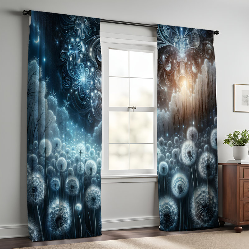 Rideaux de fenêtre, 20" W x 61" L