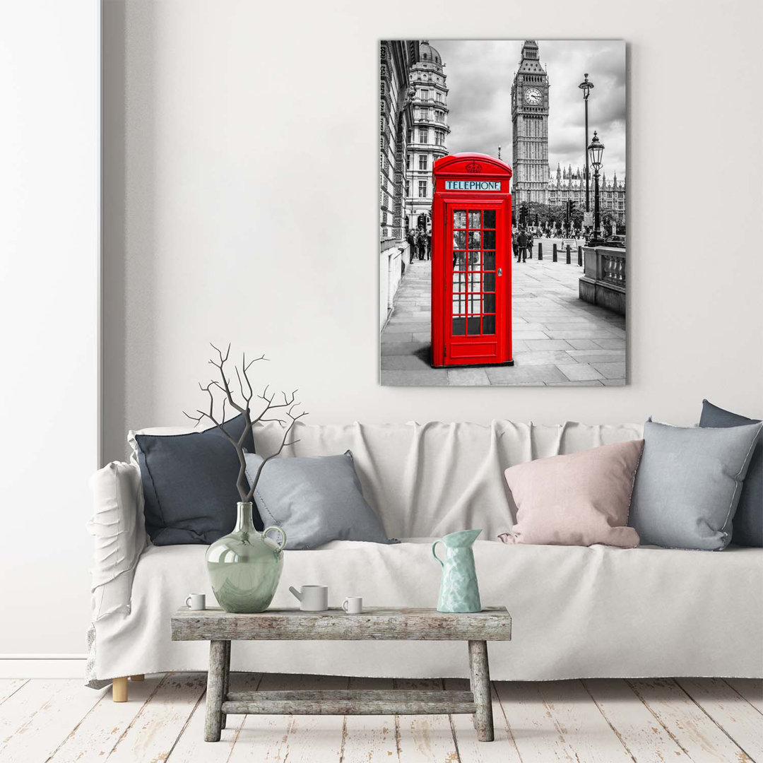 London England - Kunstdrucke auf Leinwand - Wrapped Canvas