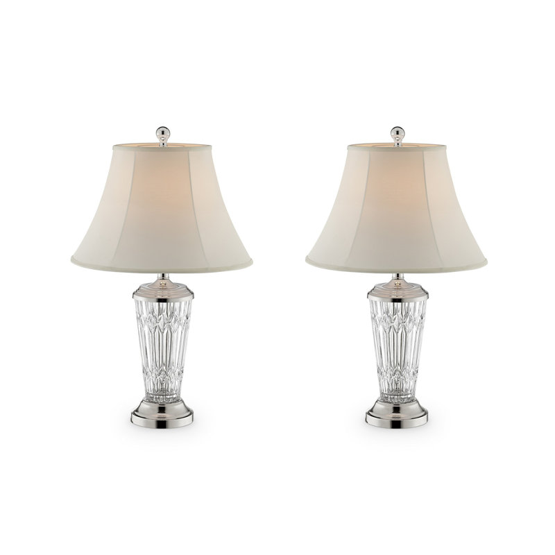 Ensemble de lampes de table en verre 26,5 po Misner