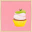 Apple Cupcake Print by Katy Montica-294740768-294740794