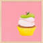 Apple Cupcake Print by Katy Montica-294740779-294740780
