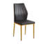 Ensemble de 4 chaises de salle à manger, 37 pouces de hauteur, dossier en polyuréthane ergonomique, alliant confort et style-1111227013-1111227071-1111227009