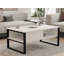 Table basse avec rangement de style traîneau