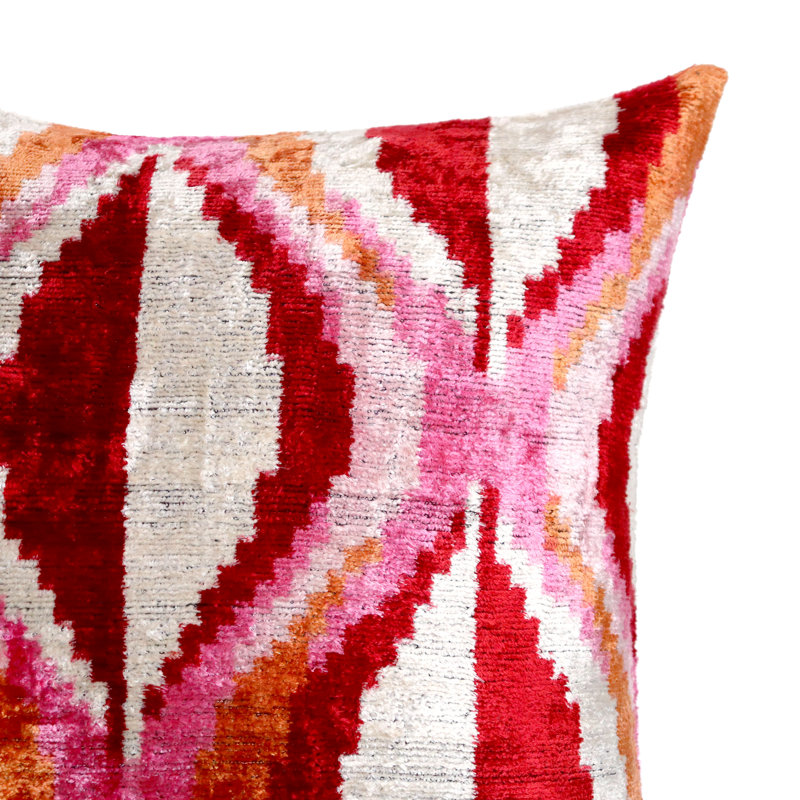 Silk and Velvet Pillow Cover & Insert