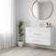 Meuble-lavabo mural blanc brillant-1334502286