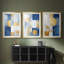 ABSTRACT Series Dxxxi - Impression encadrée sur mesure de qualité supérieure - 3 pièces-414898570-414898573