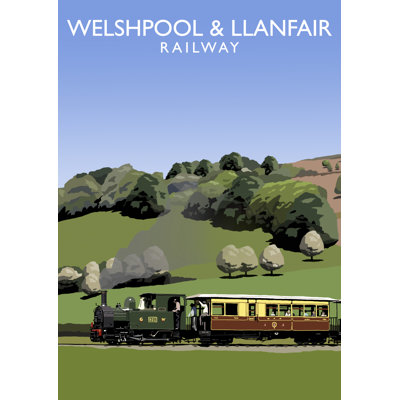 'Welshpool Llanfair 2' by Richard O'Neil - Print