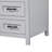 42'' Single Bathroom Vanity with Engineered Marble Top-209029005