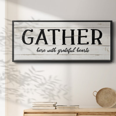 Gather - Toile encadrée