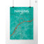 Nanjing City Map 1 Piece Wall Art-1773594735