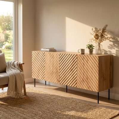 Buffet en chêne 74,8 po Onda