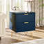 40cm W Metal Bedside Table