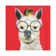 Llama Rockstar by Tava Studios - Gallery-Wrapped Canvas Giclée on Canvas