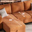 Canapé rembourré 78 po avec repose-pieds-517032271