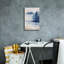  «Blue Pines C» par Jean Plout, art mural 12 po x 18 po-1651017868