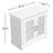 Chessani 29.3" H 2-Door Mirrored Wood Accent Cabinet-53010427