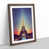 Walnut Framed Paper