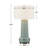 Claudin Aqua Blue Table Lamp