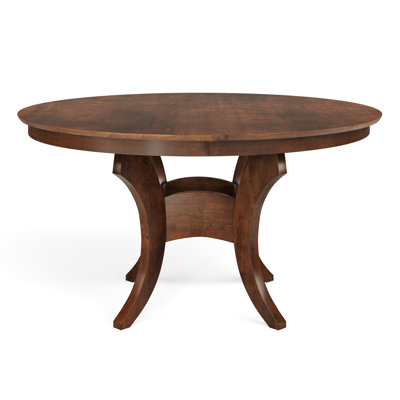 Maple Round Solid Wood Dining Table