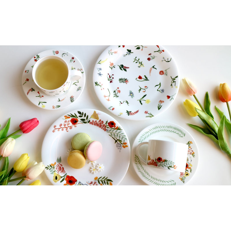 Language Of Flowers Bone China