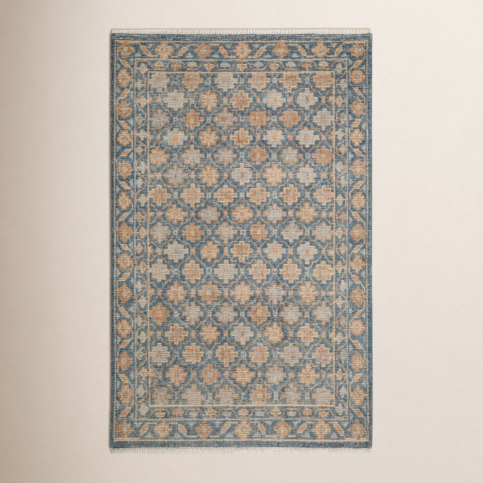Zohra Hand Knotted Wool Indoor Rug, Rectangle 8'9" x 11'9"