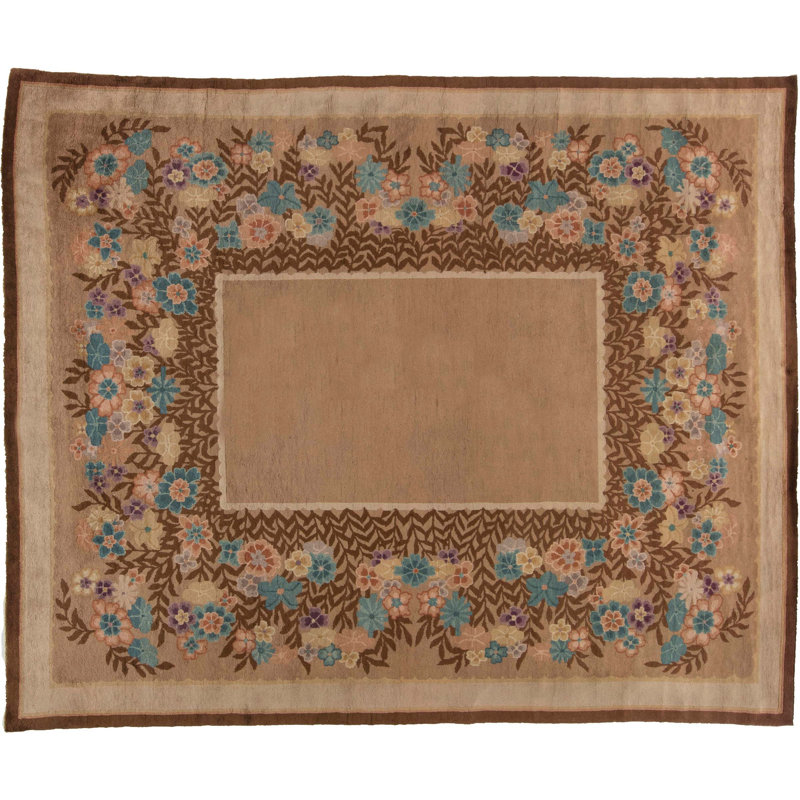 Vintage One-of-a-Kind Rectangle 8' X 9'8" Area Rug