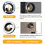 Sonnette magnétique pour ouverture de porte, carillon d'entrée pour entreprise, sonnette facile à installer, cloche suspendue décorative et cadeau créatif-52443299
