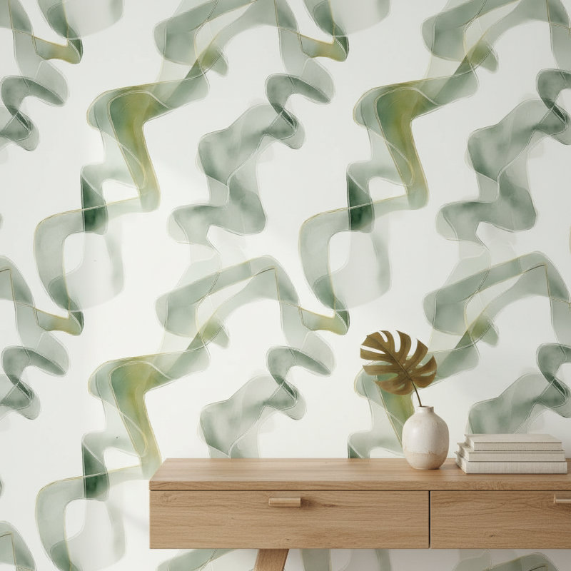 Papier peint moderne Shades Of Green
