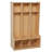 3-Section Designs Offset Seat Locker