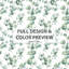Ensemble de 4 édredons Coastal Bed - Ensemble de literie Air Eucalyptus vert-131229608