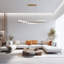 12 - Light LED Dimmable Linear Kitchen Island Pendant with Remote Control Included-1655285111