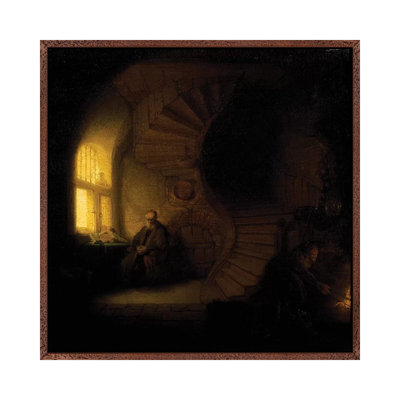 A Philosopher In Meditation by Rembrandt Van Rijn - Painting on Canvas