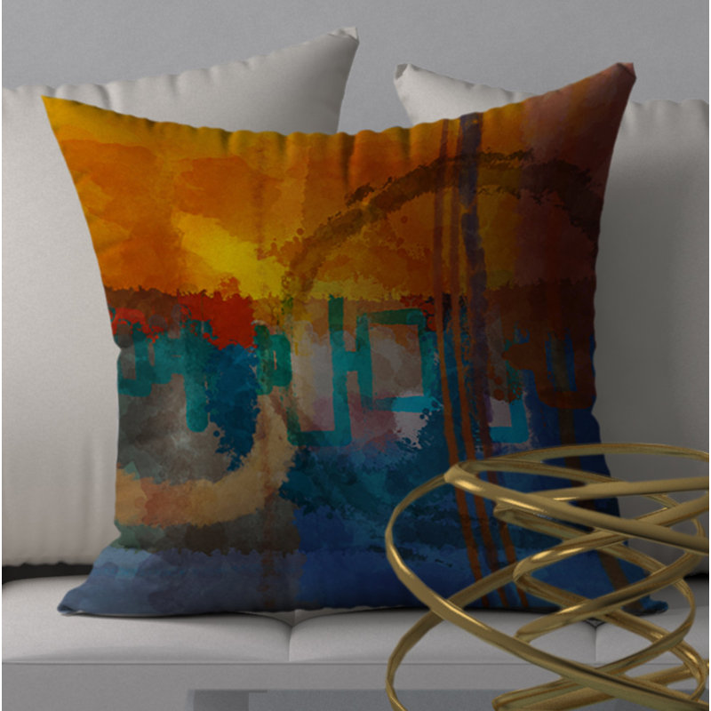 Housse de coussin carrée « agree » sensationnelle, 18 po x 18 po