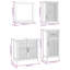 Nazeeha Freestanding Bathroom Storage Furniture Set