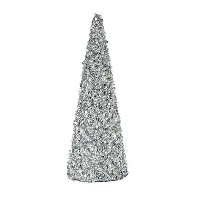 Arbre de Noël artificiel 11,8 "à paillettes