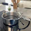 Lexi Home Modern Kitchen Basics 4.8 Quarts Non-Stick Stainless Steel Soup Pot