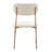 Sydhavnen Dining Chair Cream & Gold