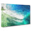 Within The Wave In Blue & Green - Wrapped Canvas Painting-56638051