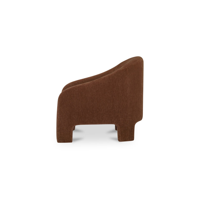 Tuva Accent Chair Toffee, Cinnamon Performance Velvet