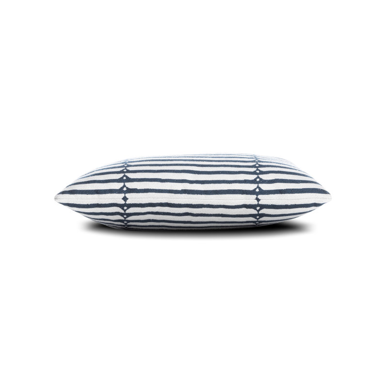 Sincerity Outdoor Rectangular Sunbrella® Pillow Cover & Insert, Denim