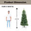 Lighted Artificial Christmas Tree-1453111565