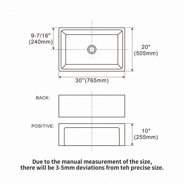 Dimensions du produit