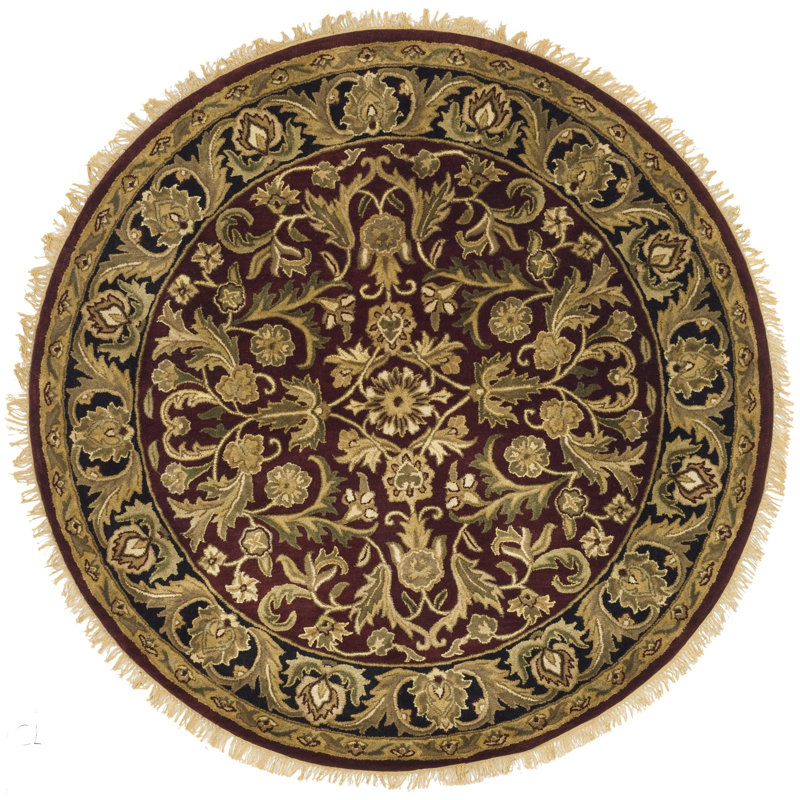 Classic Hand Tufted Wool Rug, Round 8'