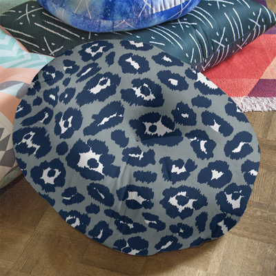 Housse et insert de coussin touffeté rond